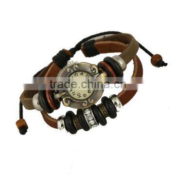 2014 Hot Sale Fashion Genuine Leather Bracelet Watch LCB 027