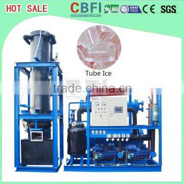 22mm 28mm 35 mm Tube Ice Maker Machine Market Popular with ice bin packing