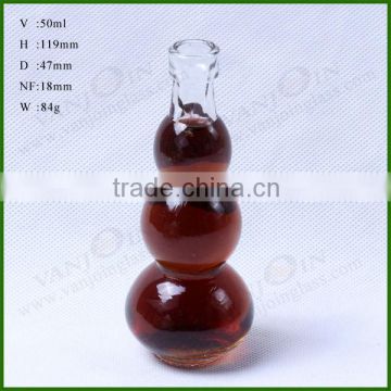 50ML Gourd Glass Perfume Bottle