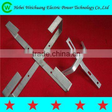 Hot dip galvanized cable storage tray / cable storage assembly /cable bracket for transmission line hardware