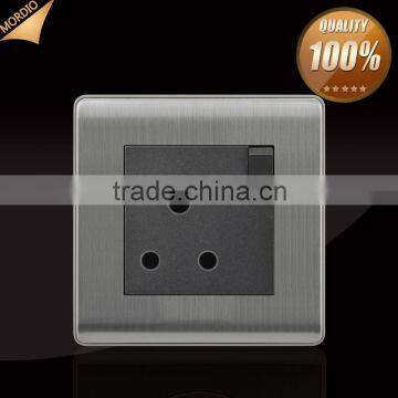 2015 fashion British design 1 gang with 15A plug wall socket