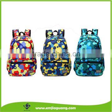 Lightweight Women Girls Colorful Printed Nylon Backpack Bag