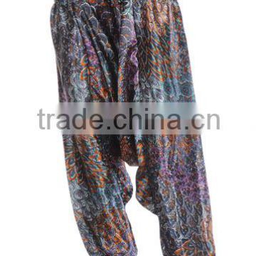 Wholesale Collection of Indian Silk Sari Ladies Harem pants Assorted 50 Pcs