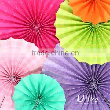 2014 popularr Starburst Fan-Assorted fan flowers new business ideas