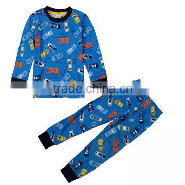 (AB6445)24m-6y dark blue NOVA baby boy sleepwears 2015 autumn cotton sleepwears child wholesale clothing PROMOTION