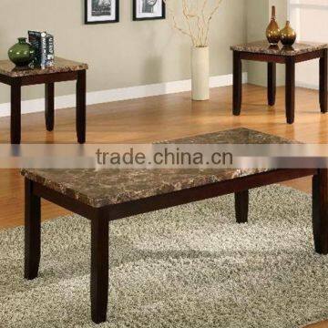 Cheaper Faux Marble coffee table sofa table