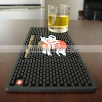 customized hot sell bar runner rubber bar mat