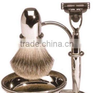 top quality manly badger shaving brush set