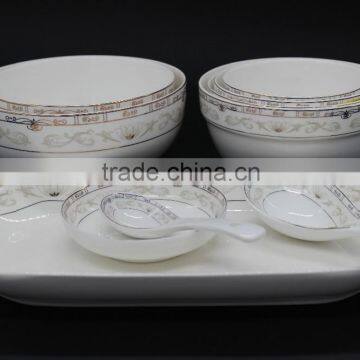 5.5 Inches Elegant Style New Bone China Japanese Porcelain Noodle Bowls photo-4