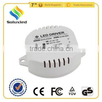 25-36*1W 12-18*3W Constant Current LED Driver With 3 Years Warranty