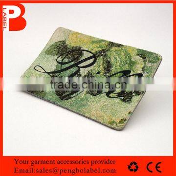 Design Leather Patch Labels for Leather Bag