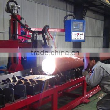 High Speed Piping Spool Flame and Plasma Cutting & Beveling Machine