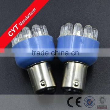 Car bulb 1W DC12V BA15D 12 x 2 LED Blue Car lights Indicator light/Brake lamp/Tail Light