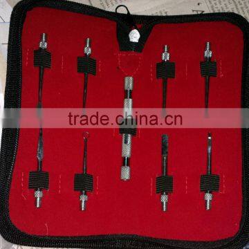 9 pcs Pusher Kit, face black set.