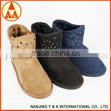 Hot sale top quality flat base winter kids snow boot