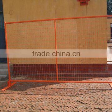 2016 wholesale powder coated temporary construction fencing for sale