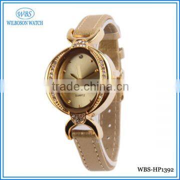 Hot sell diamond quartz ladies bracelet watch