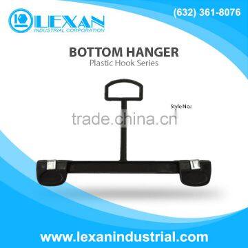 1100 - 10" Plastic Grip On Bottom Hanger for Bottoms, Pants, Skirts, Shorts (Philippines)