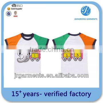 China Manufacturer kids t-shirts 2-12yeas Children's tshirts