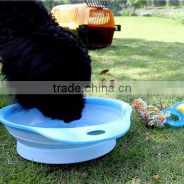 100% food grade silicone dog pet bowls