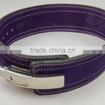 CUSTOMIZED Lever Leather Weightlifting Belt/ Men Lever Belt for Weightlifting