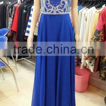 2015 newest design dress Maxi Emobroidered Dresses, OEM, Garment Clothing manufactory