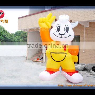 custom lovely giant carton inflatable model for sale