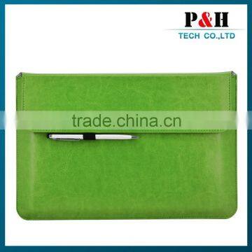 Ultra-thin briefcase pouch leather case for iPad Mini