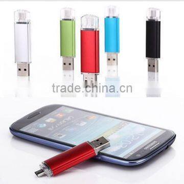 Customize OTG USB Flash Drive, 2 in 1 USB Pen Drive for Android smartphone