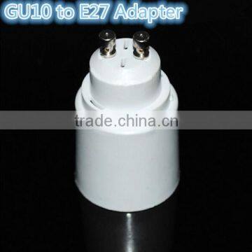 GU10 to E27 Base LED Light Lamp Bulbs Adaptor Wall Socket Converter