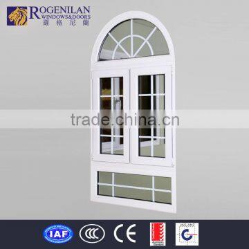 ROGENILAN 70 series double glazed aluminium window grill design