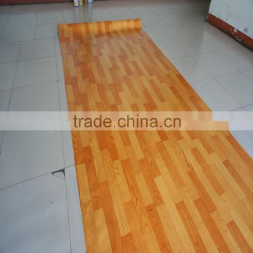 0.35mm thickness pvc wood color flooring