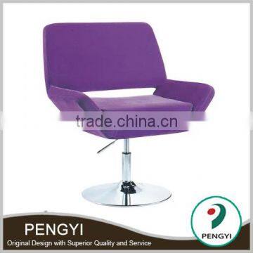 Newest design swivel single sofa chair,wing chair sofa,rocking chair sofa PY830