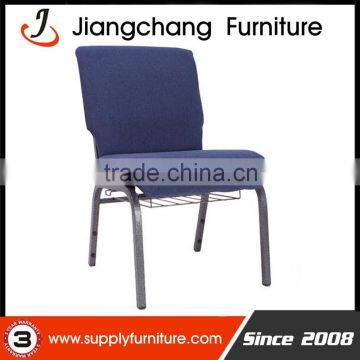 Modern Stackable Iron Church Chair For Sale JC-E04