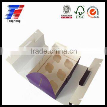 Customized Food Grade Paper Cupcake Box photo-6