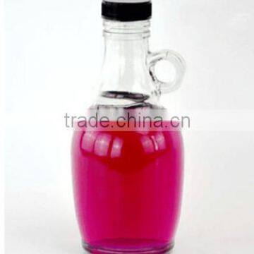 500ml empty round California glass wine bottle with screw plastic lid