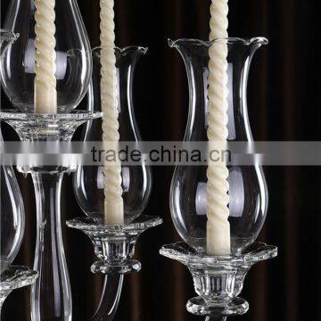 SH1504 Wholesale Tall Replacement Glass Candle Holder Candelabra photo-5