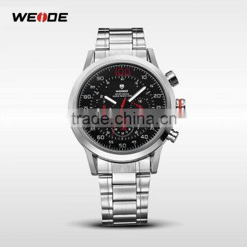 China Supplier WEIDE 2014 Hot Selling Fashion Sport Quartz Japan Movement Watch Water Resistant WH3311 Men Watches