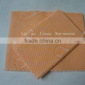 steady performance spunlace nonwoven cloths folding