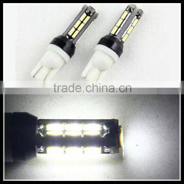 12V LED Interior light Canbus T10 wedge light bulb Sided 27SMD 5630 CANBUS 194 W5W 168 led fog light
