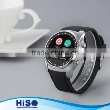 Hiso wonderful design Bluetooth Smartwatches with heart rate function in stock A8 hand watch mobile phone mens watches