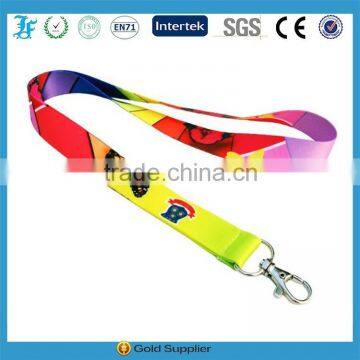 custom Heated transfer lanyards Sublimation lanyards