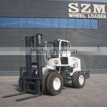 6 tons terrain forklift for desert