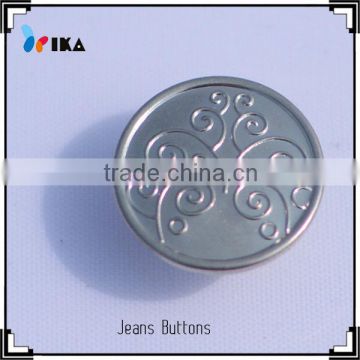 custom clothing buttons Jeans button