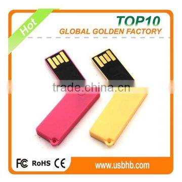 Best Price Rectangle Plastic Swivel usb memory stick
