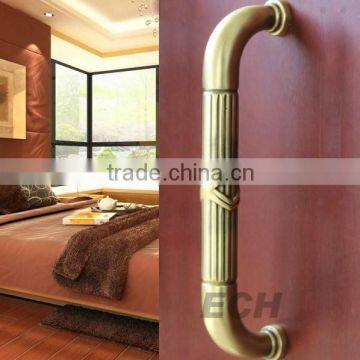 Shine-On Brass Series gold polish brass door handles