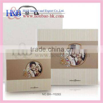 10*10'' Painting Self Adhesive Sheets Photo Album For Wedding