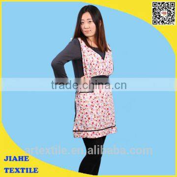 Fashion Long Bib Apron With Wide Bowknot Neck Band photo-4