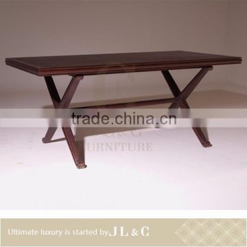 Luxury Dinning Room Table Set Wavy Board-AT12 Dinner Table- JL&C Luxury Home Furniture