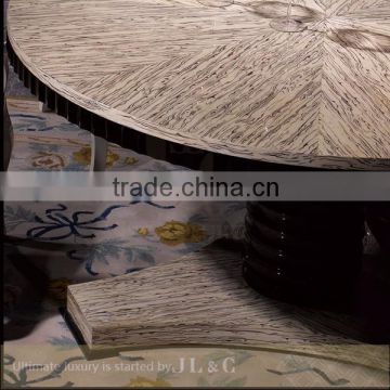 JT05 Round Maple Dinner Table in Dining Room from JL&C Luxury Home Furniture New Designs (China Supplier)